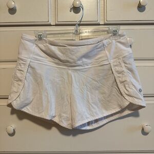 lululemon athletica Cream Women's Athletic Shorts
